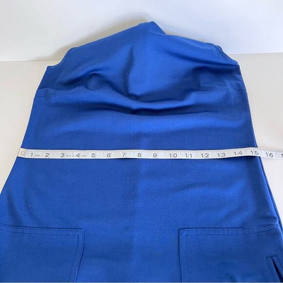 346 Brooks Brothers Women's Knit Knee Length Front Pocket Shift Dress - Picture 9 of 10